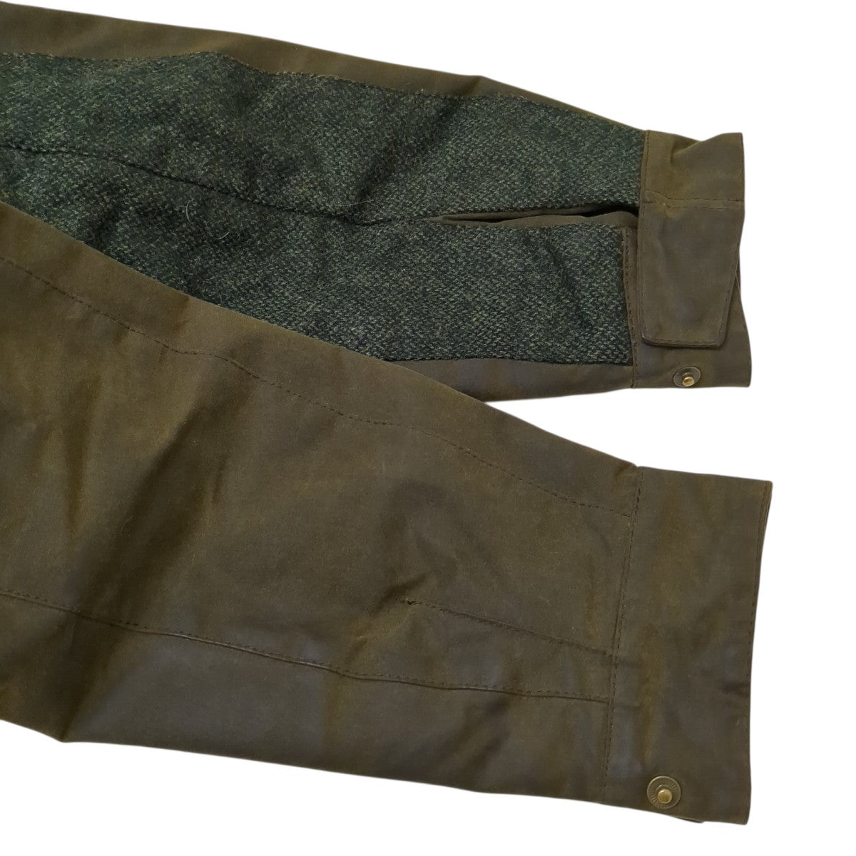 Barbour COLL WAX JACKETフーデッドジャケットMWX1399OL51 古着・中古-8枚目のアイテム画像