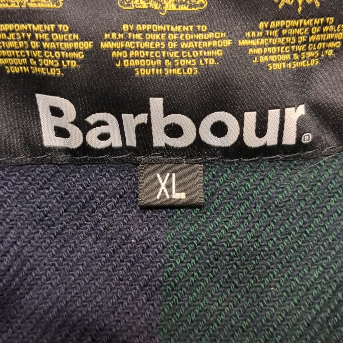 Barbour COLL WAX JACKETフーデッドジャケットMWX1399OL51 古着・中古-9枚目のアイテム画像
