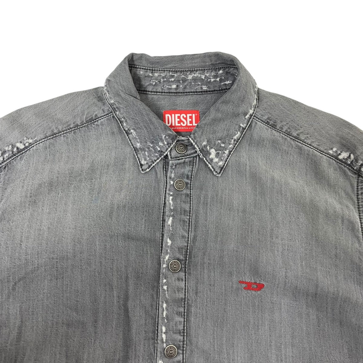 DIESEL D-SIMPLYシャツA03534 古着・中古-3枚目のアイテム画像