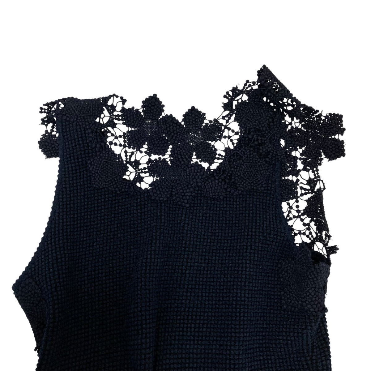 CHANEL 2011年フェザービーズノースリーブカットソーP41252K03047 古着・中古-4枚目のアイテム画像