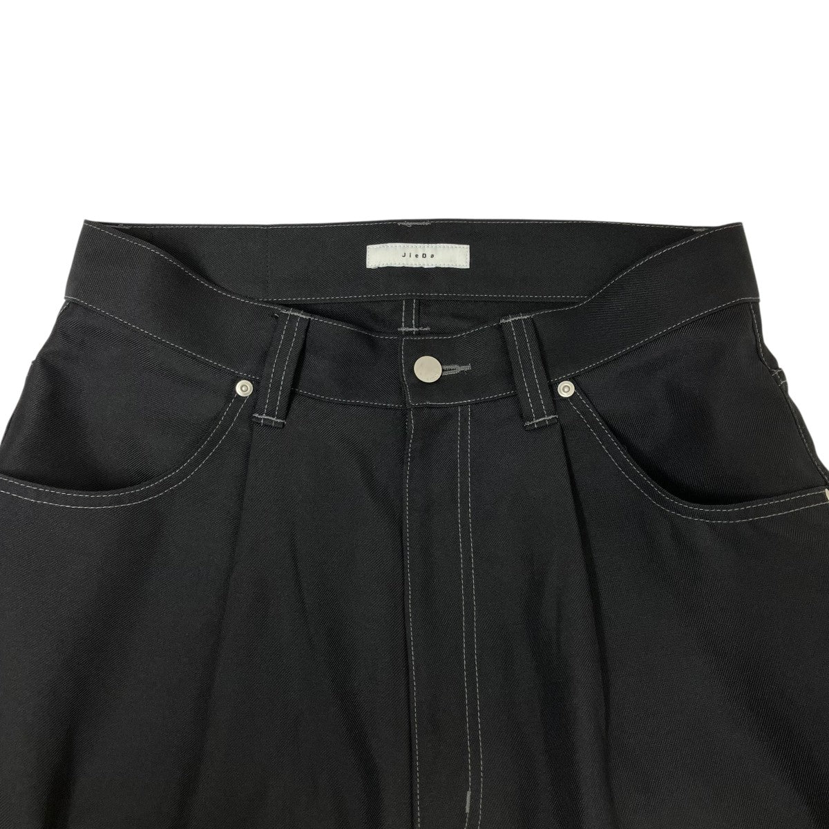 Jieda WIDE ONE TUCK STRAIGHT PANTSパンツJie-STD-PT21 古着・中古-3枚目のアイテム画像