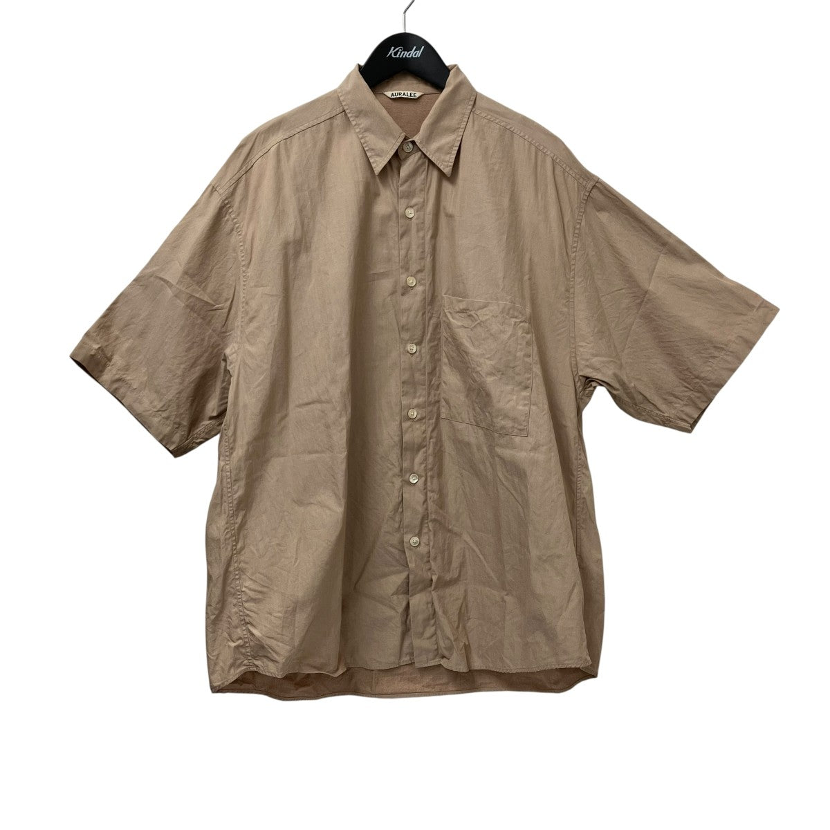 AURALEE 半袖シャツA23SS03TN 古着・中古-1枚目のアイテム画像