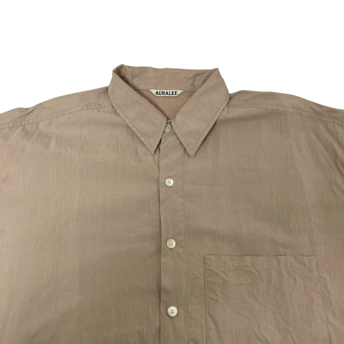 AURALEE 半袖シャツA23SS03TN 古着・中古-3枚目のアイテム画像
