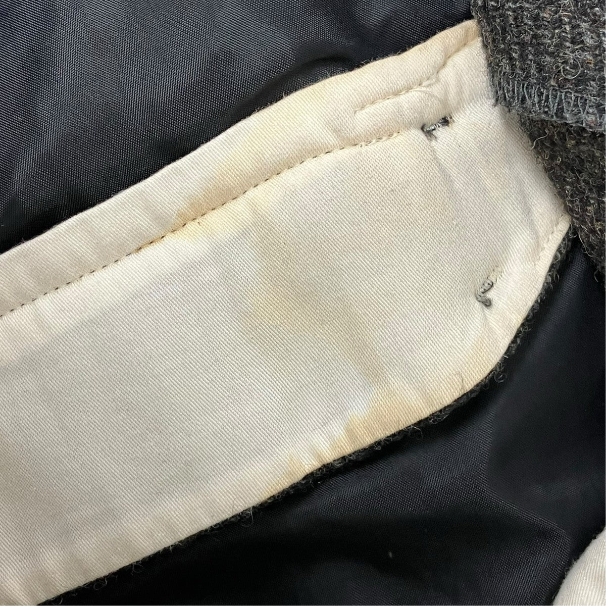 MAATEE＆SONS 25AWJEFFERLY TWEED 2PLEATS TROUSERウールパンツMT5303-0214D 古着・中古-7枚目のアイテム画像