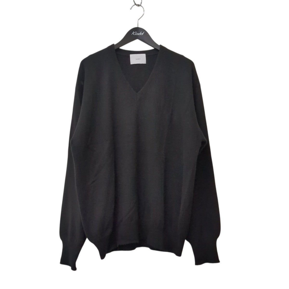 ssstein Pure Cashmere Knit V Neck LSセーターST.1474 古着・中古-1枚目のアイテム画像