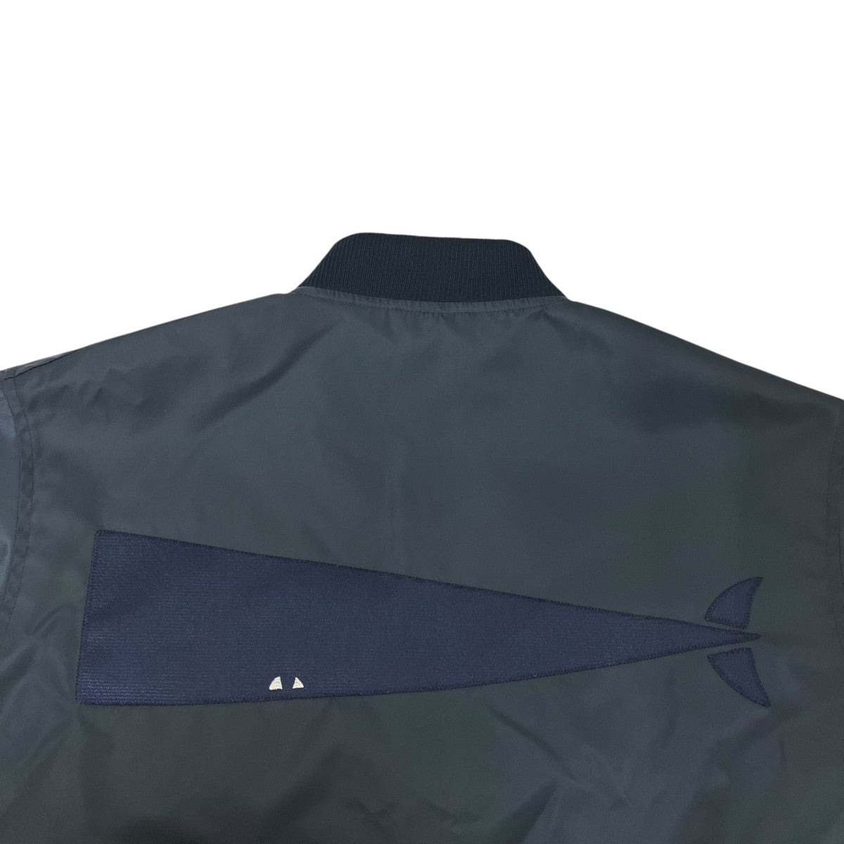 DESCENDANT(ディセンダント) ECHO SATIN JACKETブルゾン ネイビー