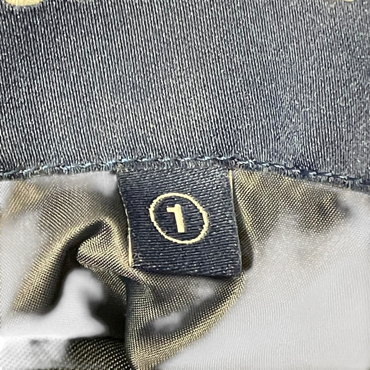 DESCENDANT(ディセンダント) ECHO SATIN JACKETブルゾン ネイビー