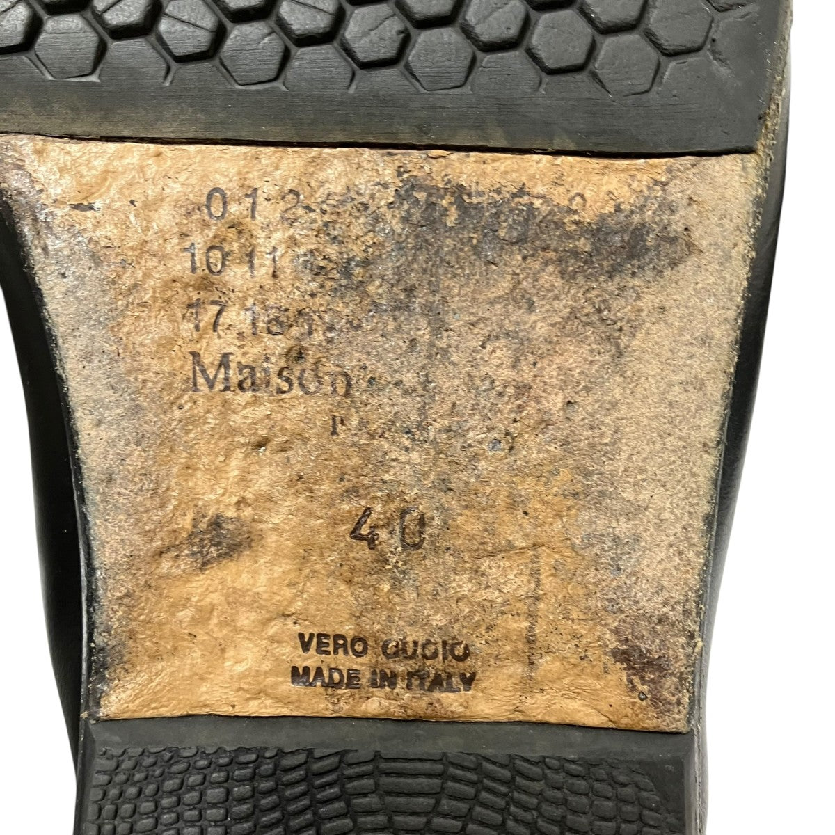 Martin Margiela22 レザーシューズS57WR0051 古着・中古-9枚目のアイテム画像