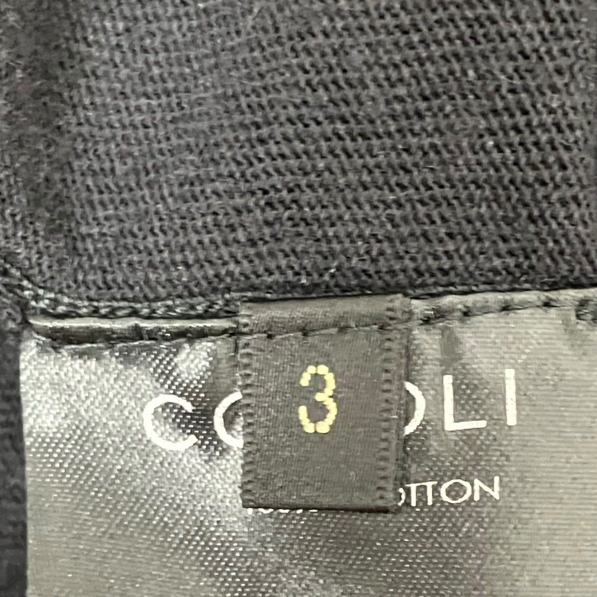 COMOLI ニットポロシャツB01-06003 古着・中古-6枚目のアイテム画像