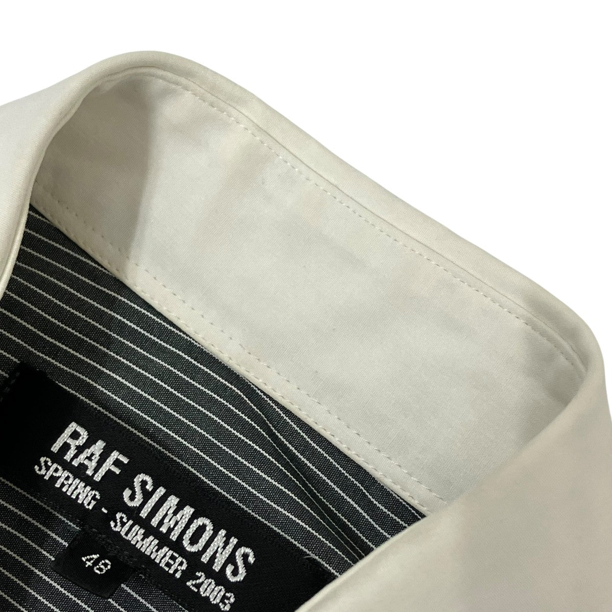 RAF SIMONS 03SS消費者期カットオフベスト 古着・中古-6枚目のアイテム画像