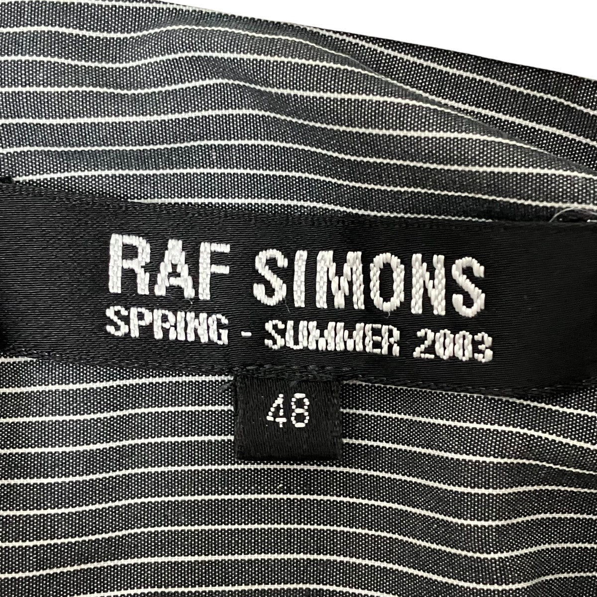 RAF SIMONS(ラフシモンズ) 03SS消費者期カットオフベスト グレー