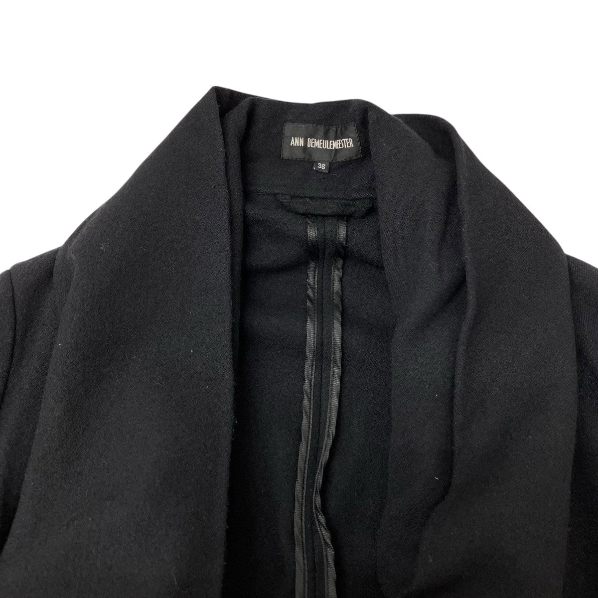 ANN DEMEULEMEESTER 08AW本人期コート352-21-69045 古着・中古-3枚目のアイテム画像