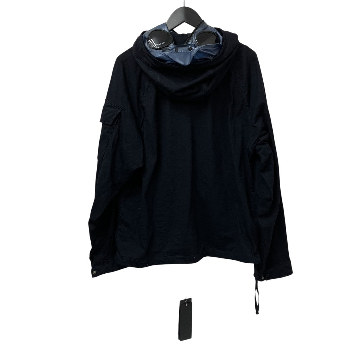 C．P COMPANY Knitted Nylon Jersey Jacketフーデッドジャケット18CMOW223A 古着・中古-2枚目のアイテム画像