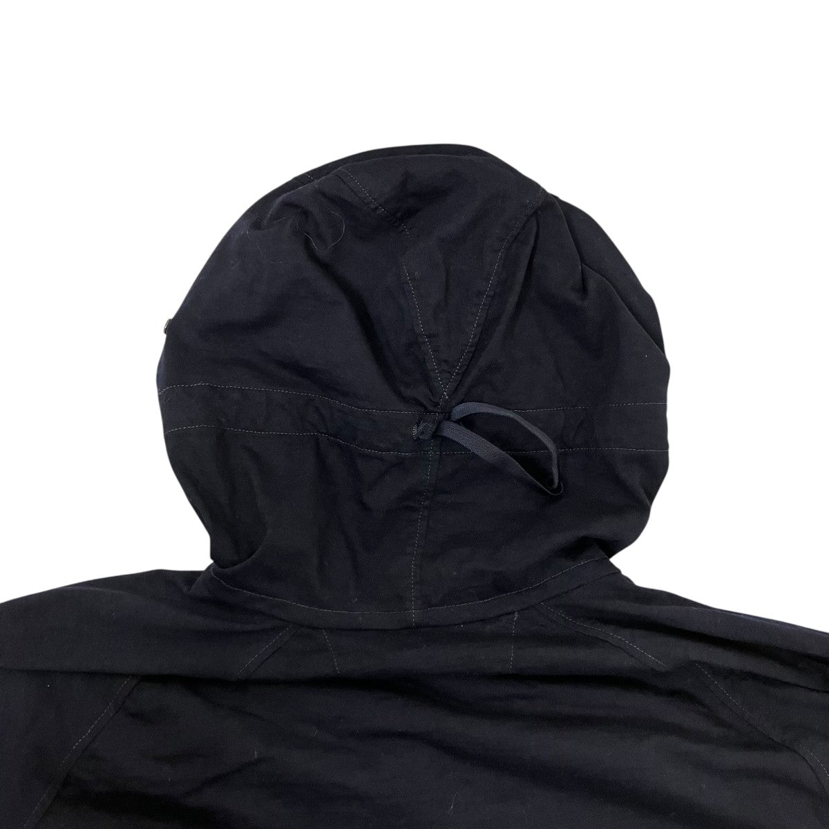 C．P COMPANY Knitted Nylon Jersey Jacketフーデッドジャケット18CMOW223A 古着・中古-4枚目のアイテム画像
