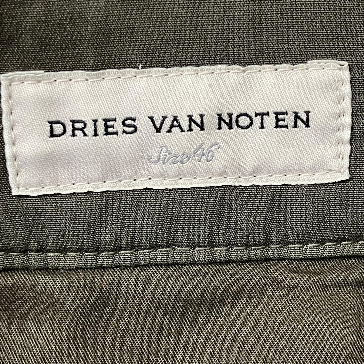 DRIES VAN NOTEN 24AWカーゴパンツ 古着・中古-8枚目のアイテム画像