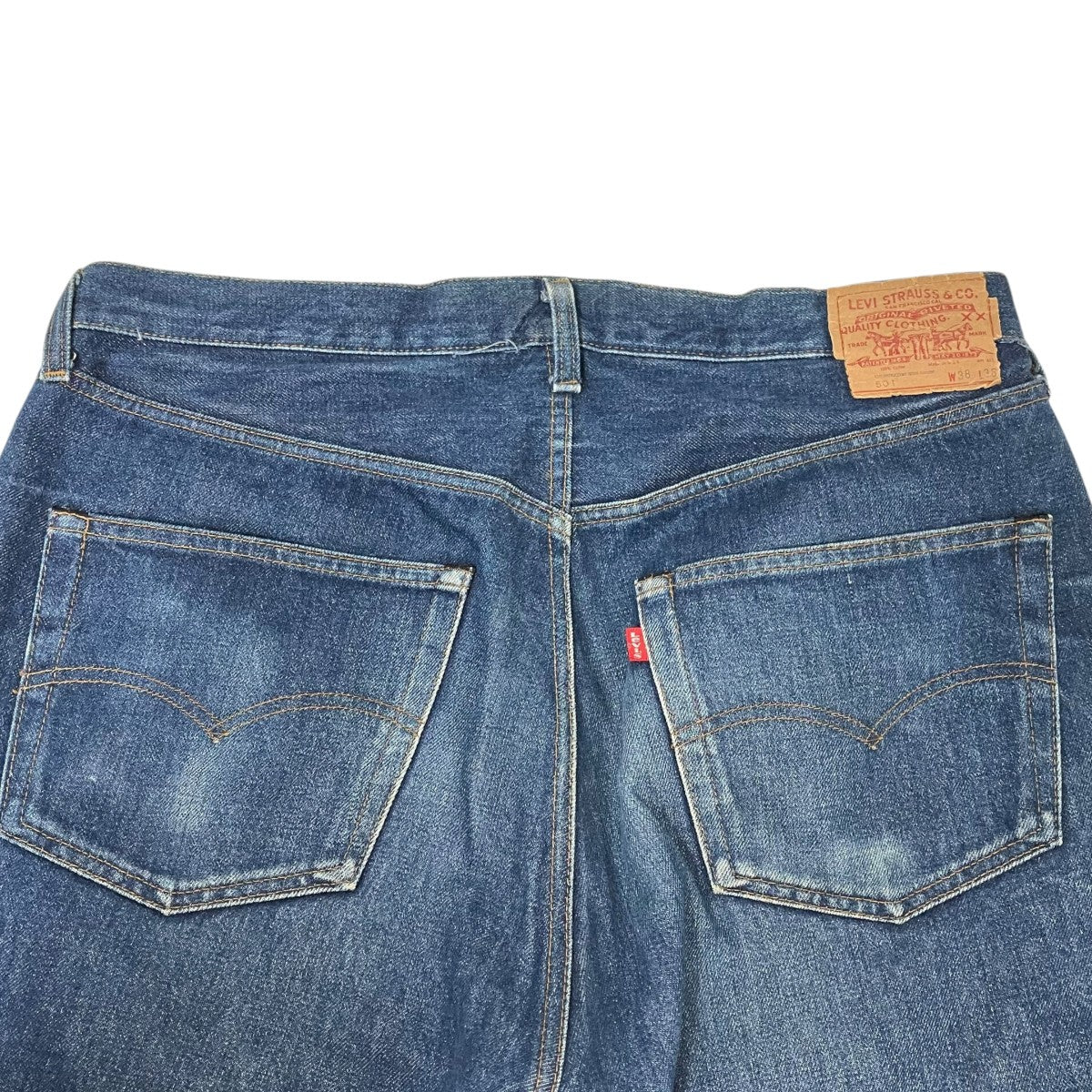 LEVI’S 80s ボタン裏524 赤耳デニムパンツ 古着・中古-5枚目のアイテム画像