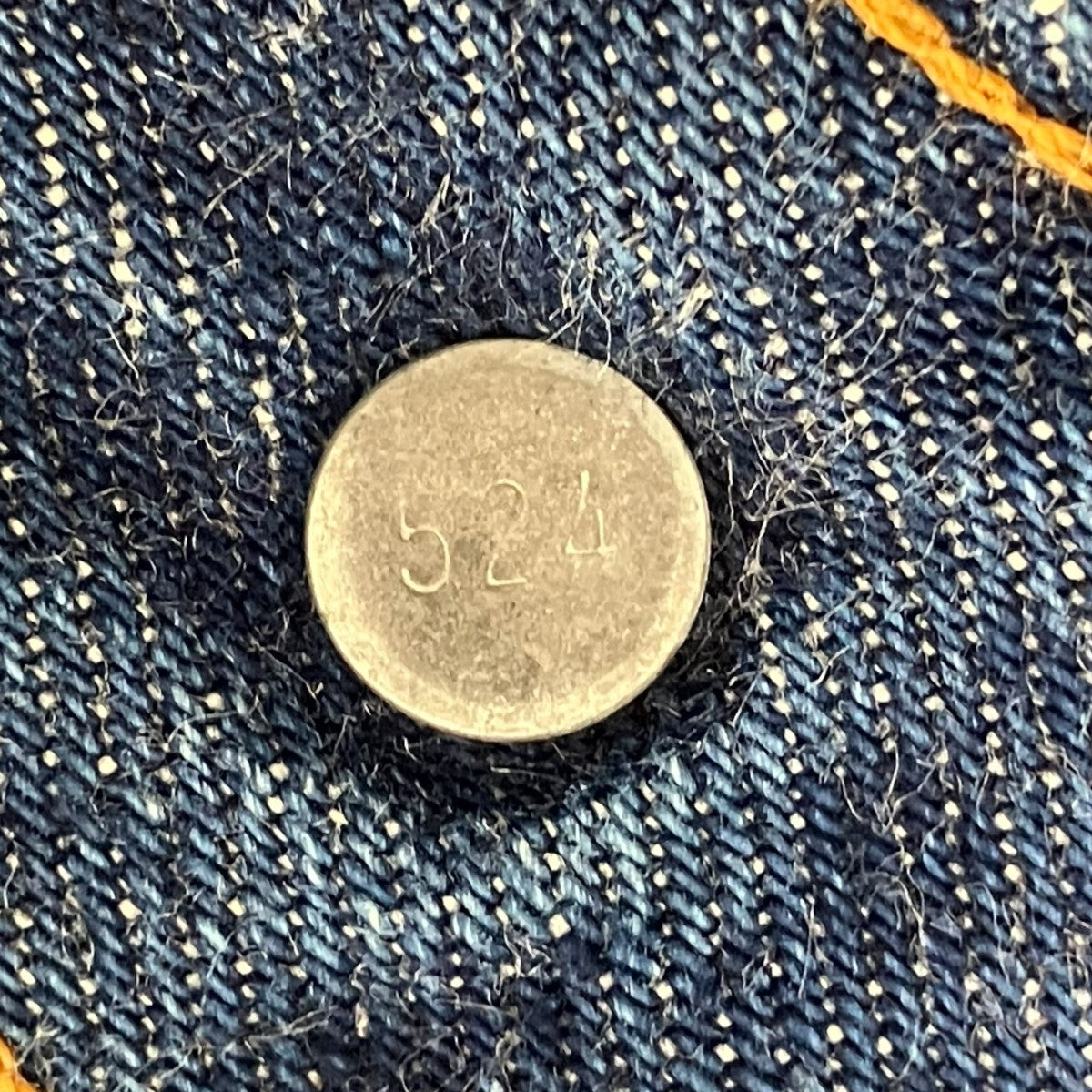 501 赤耳 ボタン裏刻印524 80s LEVI'S(リーバイス) 80s ボタン裏524 赤耳デニムパンツ インディゴ