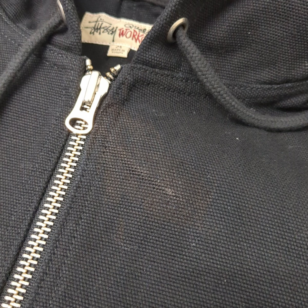stussy フーデッドジャケット115913 古着・中古-5枚目のアイテム画像