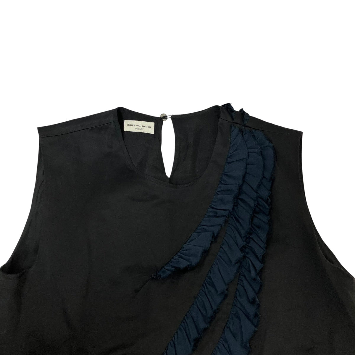 DRIES VAN NOTEN ノースリーブカットソー71-01-61-01029 古着・中古-3枚目のアイテム画像