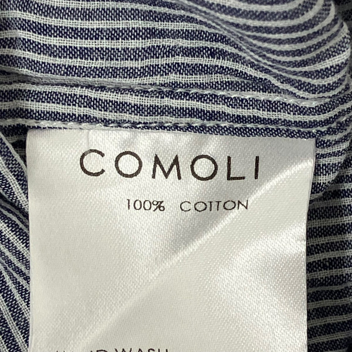 COMOLI KHADIセットアップパジャマX01-08003 古着・中古-10枚目のアイテム画像