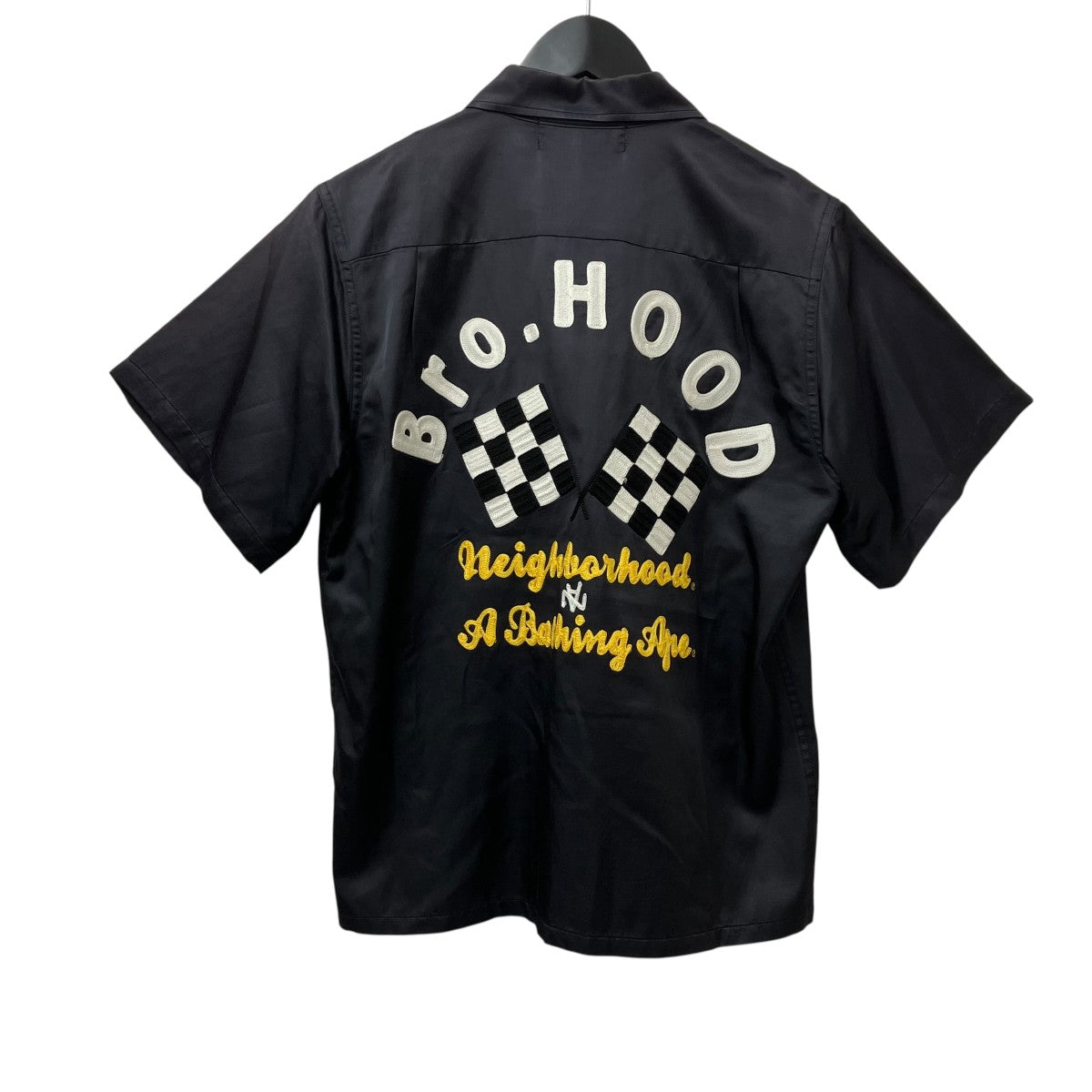 A BATHING APE×NEIGHBORHOOD オープンカラーシャツ 古着・中古-2枚目のアイテム画像