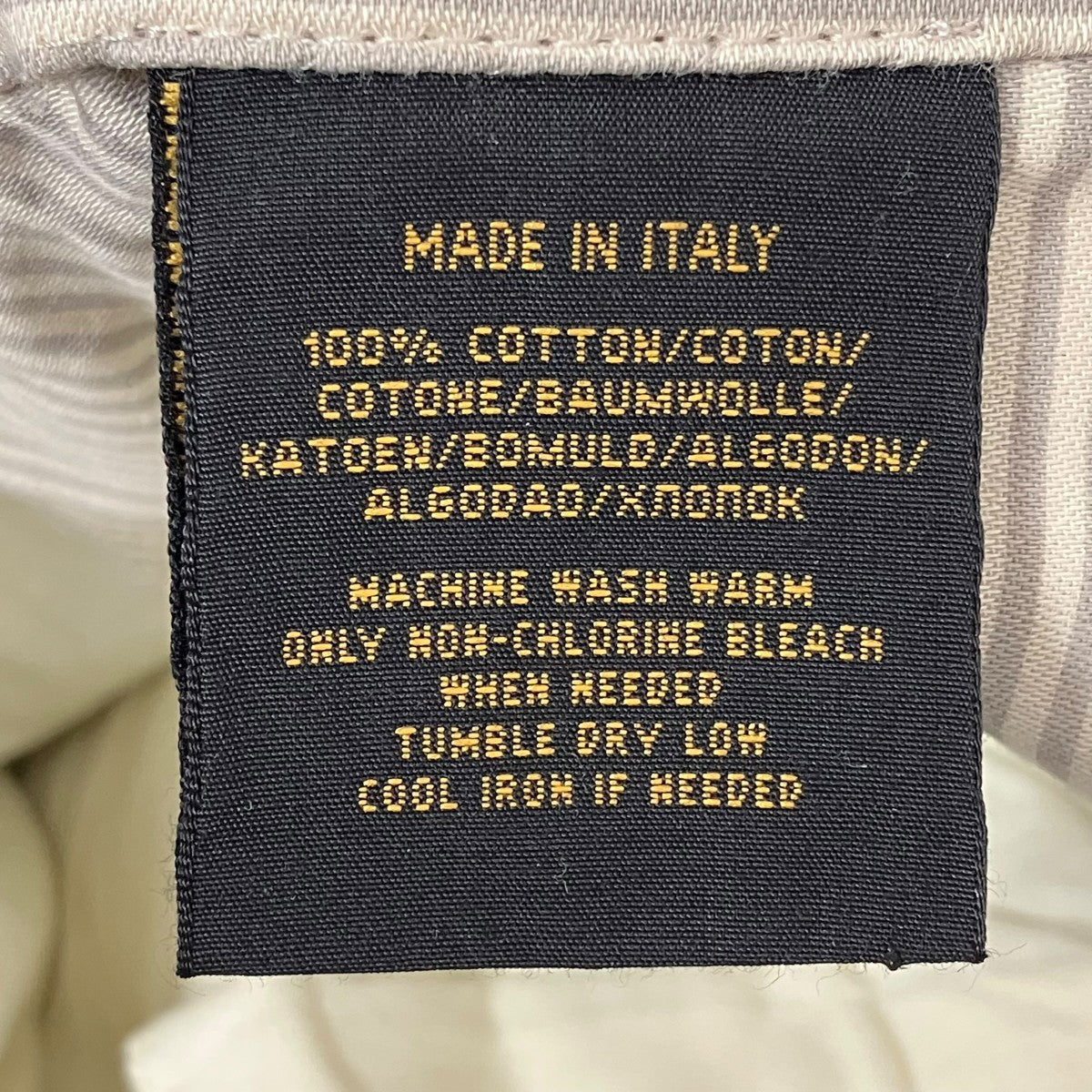 イタリア製スラックス