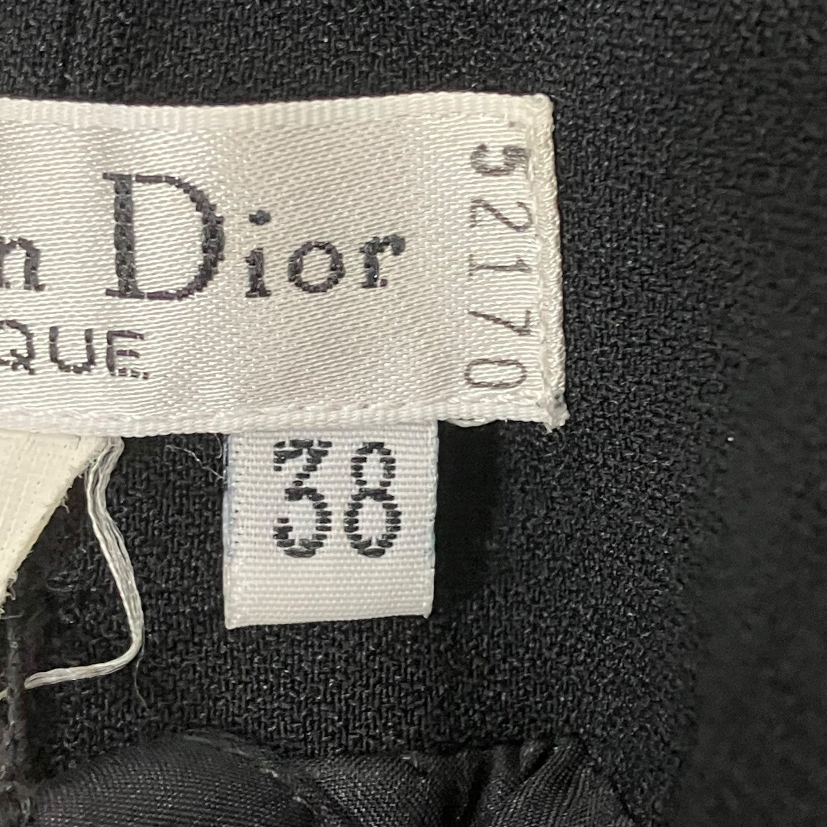 Christian Dior(クリスチャンディオール) BOUTIQUEパンツ ブラック