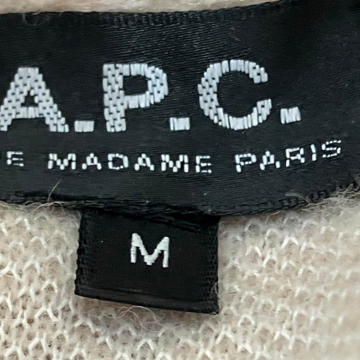 A．P．C． プルオーバーシャツ 古着・中古-7枚目のアイテム画像