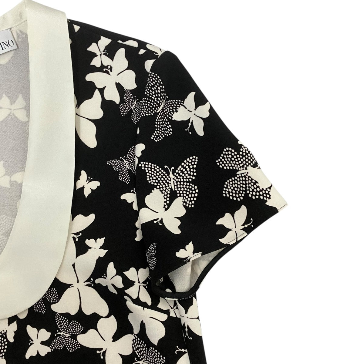 美品 RED VALENTINO レッドヴァレンティノ ハートレオパード柄 カーディガン ワンピース アンサンブル S ブラウン ブラック レディース 古着 中古 USED RED VALENTINO(レッド・ヴァレンティノ) ワンピースXR3VADB9688