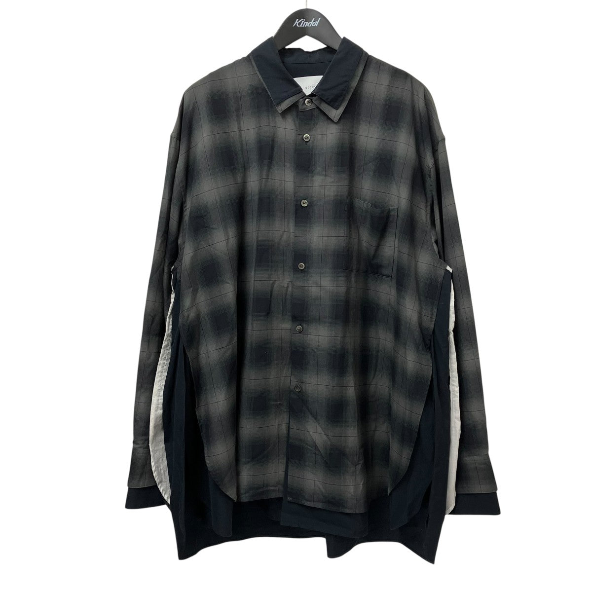 stein OVERSIZED LAYERED SHIRTシャツST.547-2 古着・中古-1枚目のアイテム画像