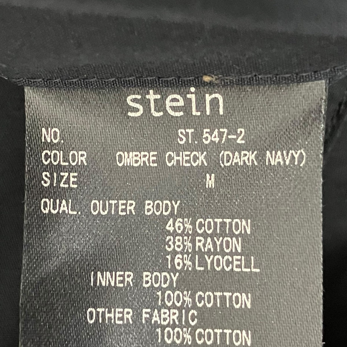 stein OVERSIZED LAYERED SHIRTシャツST.547-2 古着・中古-6枚目のアイテム画像