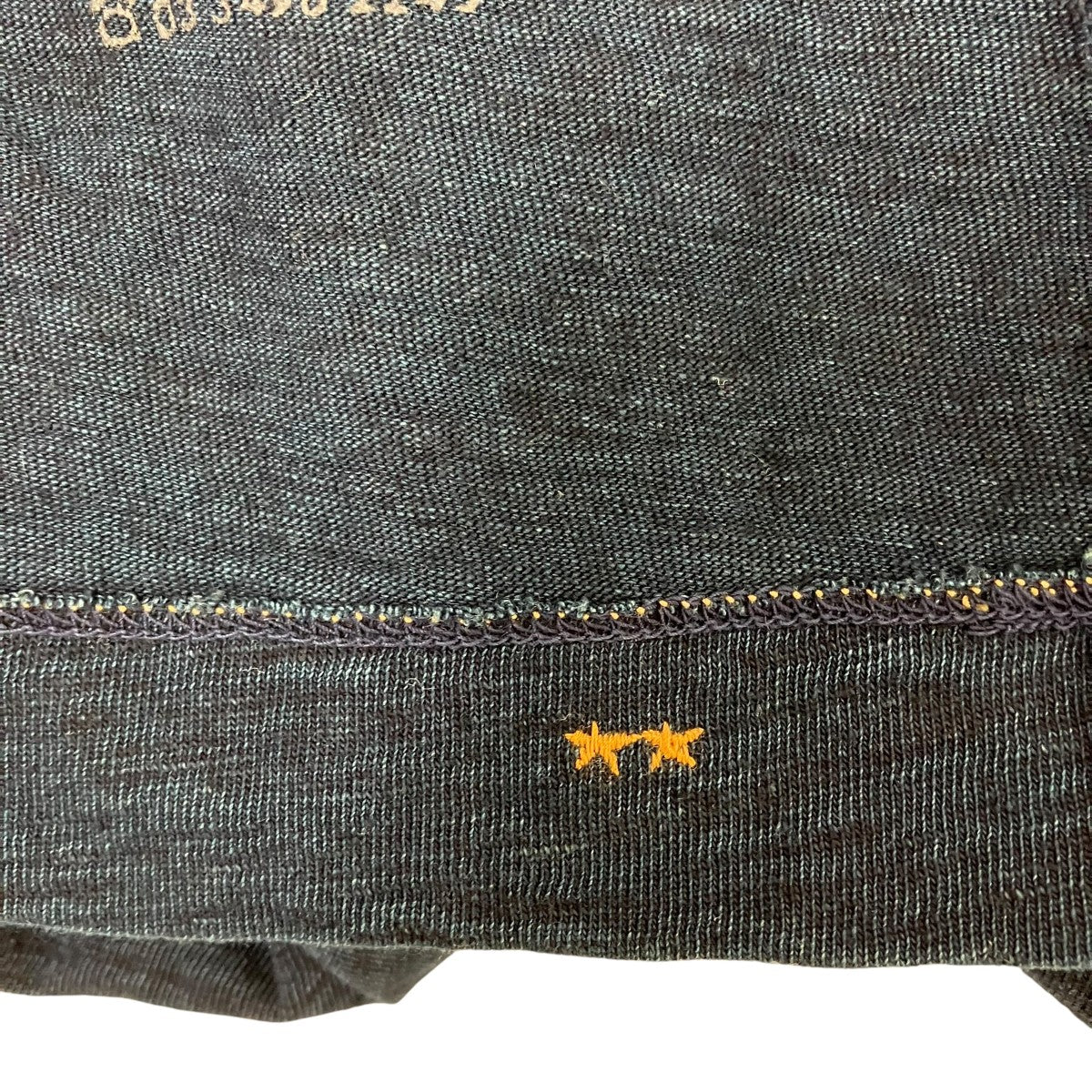45R フリル天竺の四角ヘンリーブラウス 古着・中古-6枚目のアイテム画像