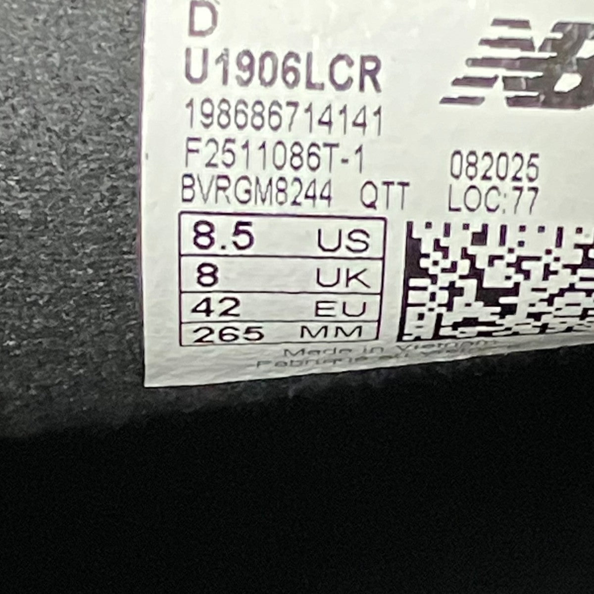 NEW BALANCE ローファーU1906LCR 古着・中古-9枚目のアイテム画像
