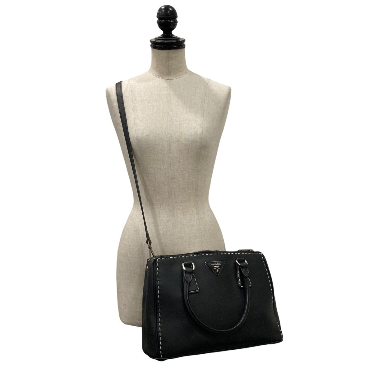 PRADA ハンドバッグ 古着・中古-7枚目のアイテム画像