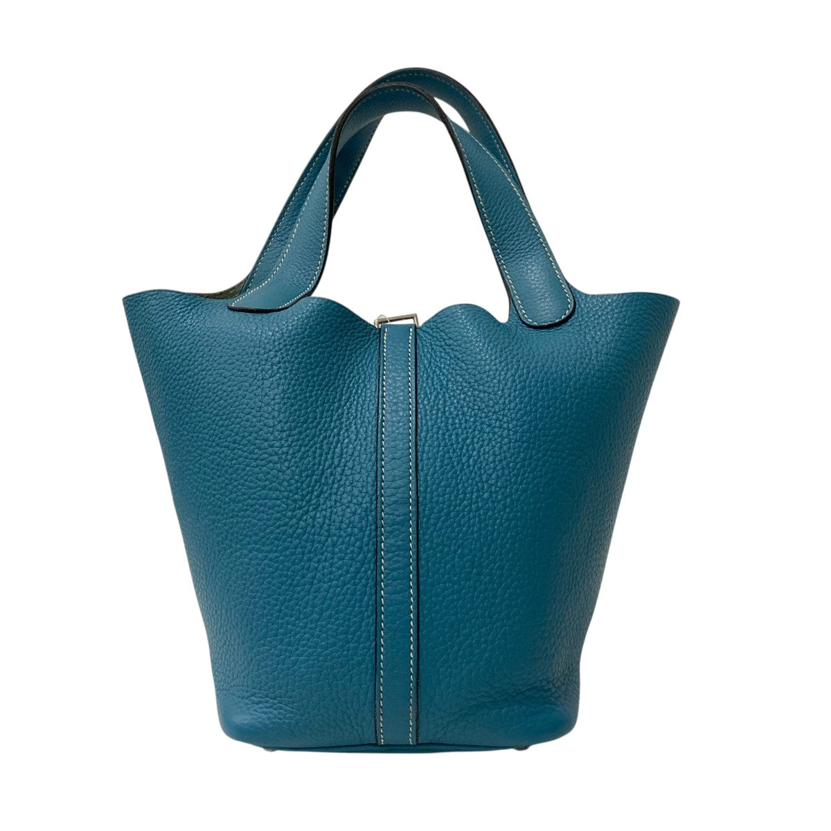HERMES ハンドバッグﾋﾟｺﾀﾝﾛｯｸPM 古着・中古-3枚目のアイテム画像