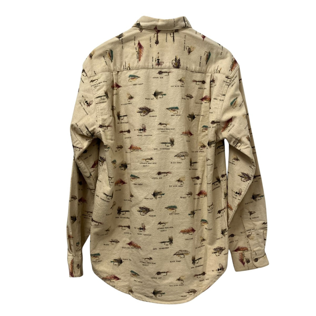 ORVIS ルアー総柄シャツ 古着・中古-2枚目のアイテム画像