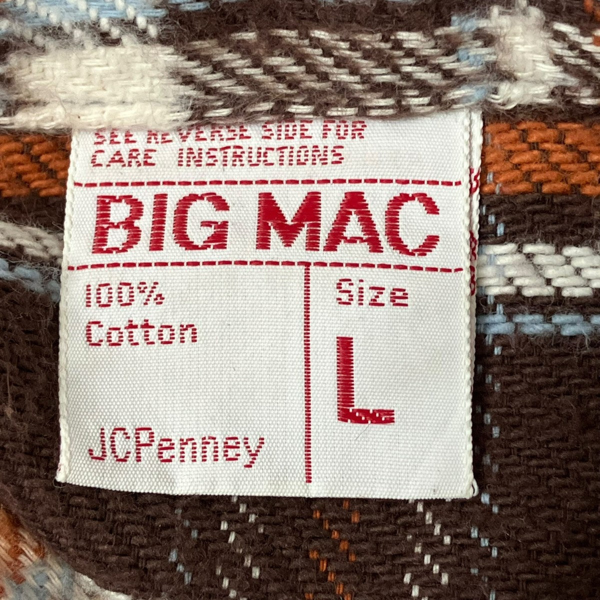 70sチェックシャツ