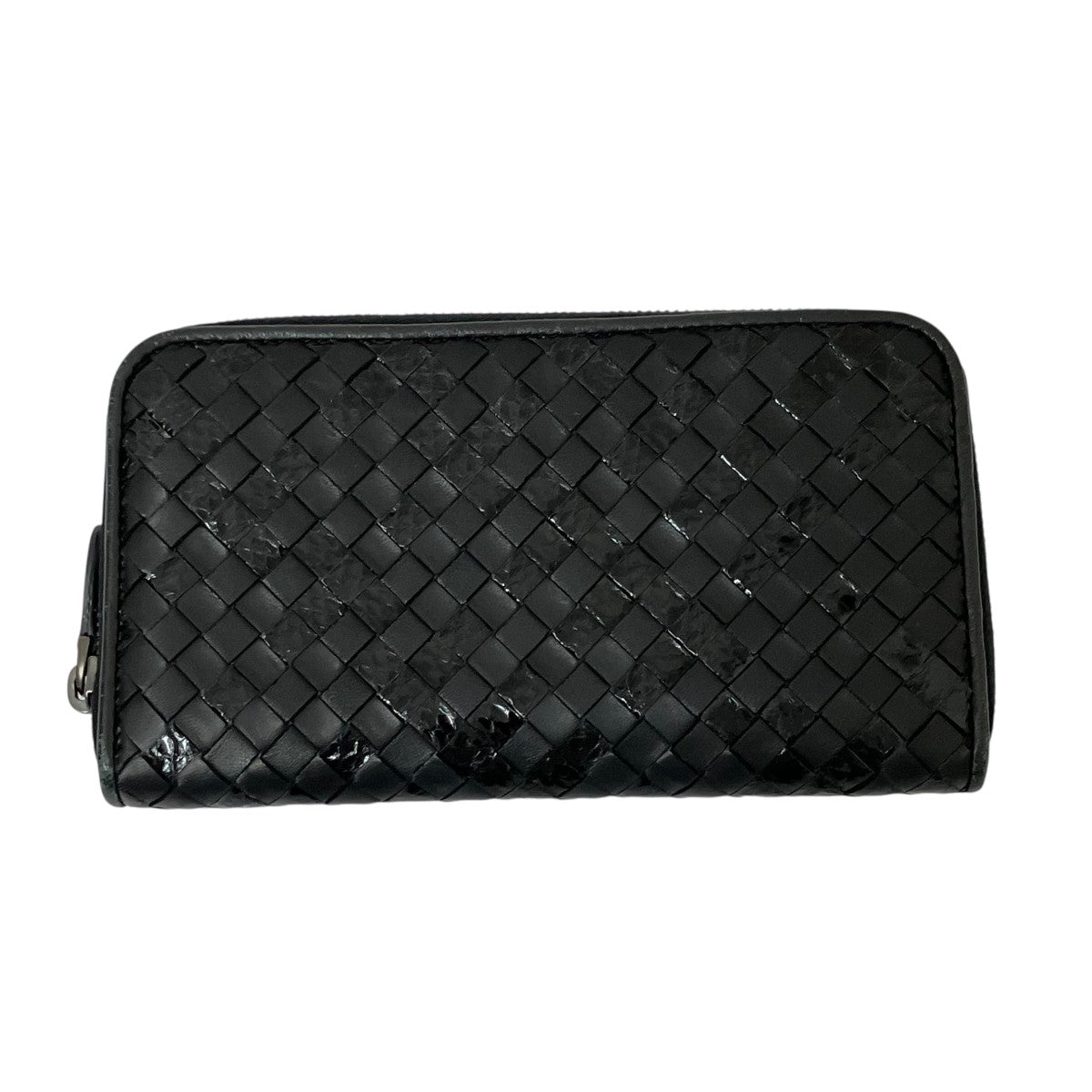 BOTTEGA VENETA 製造番号なしラウンドジップ財布 古着・中古-2枚目のアイテム画像