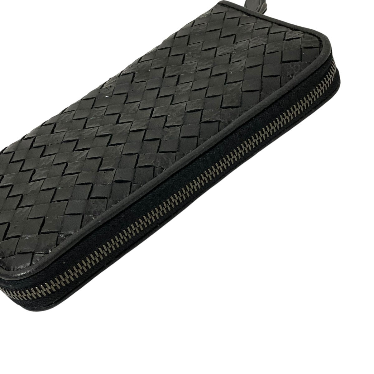 BOTTEGA VENETA 製造番号なしラウンドジップ財布 古着・中古-5枚目のアイテム画像