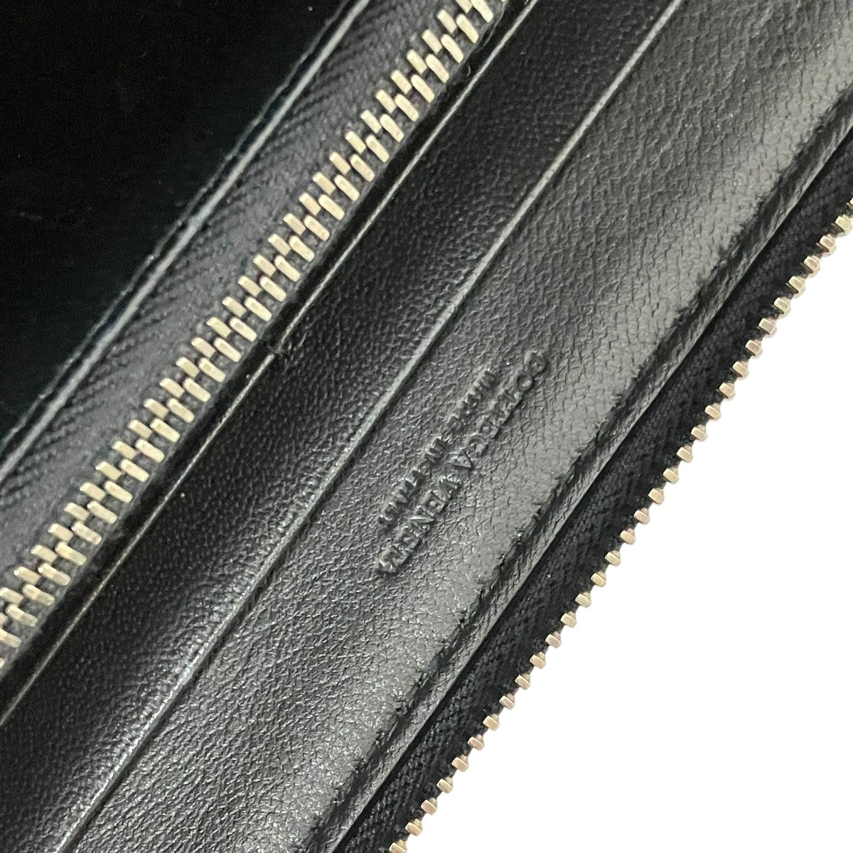 BOTTEGA VENETA 製造番号なしラウンドジップ財布 古着・中古-9枚目のアイテム画像