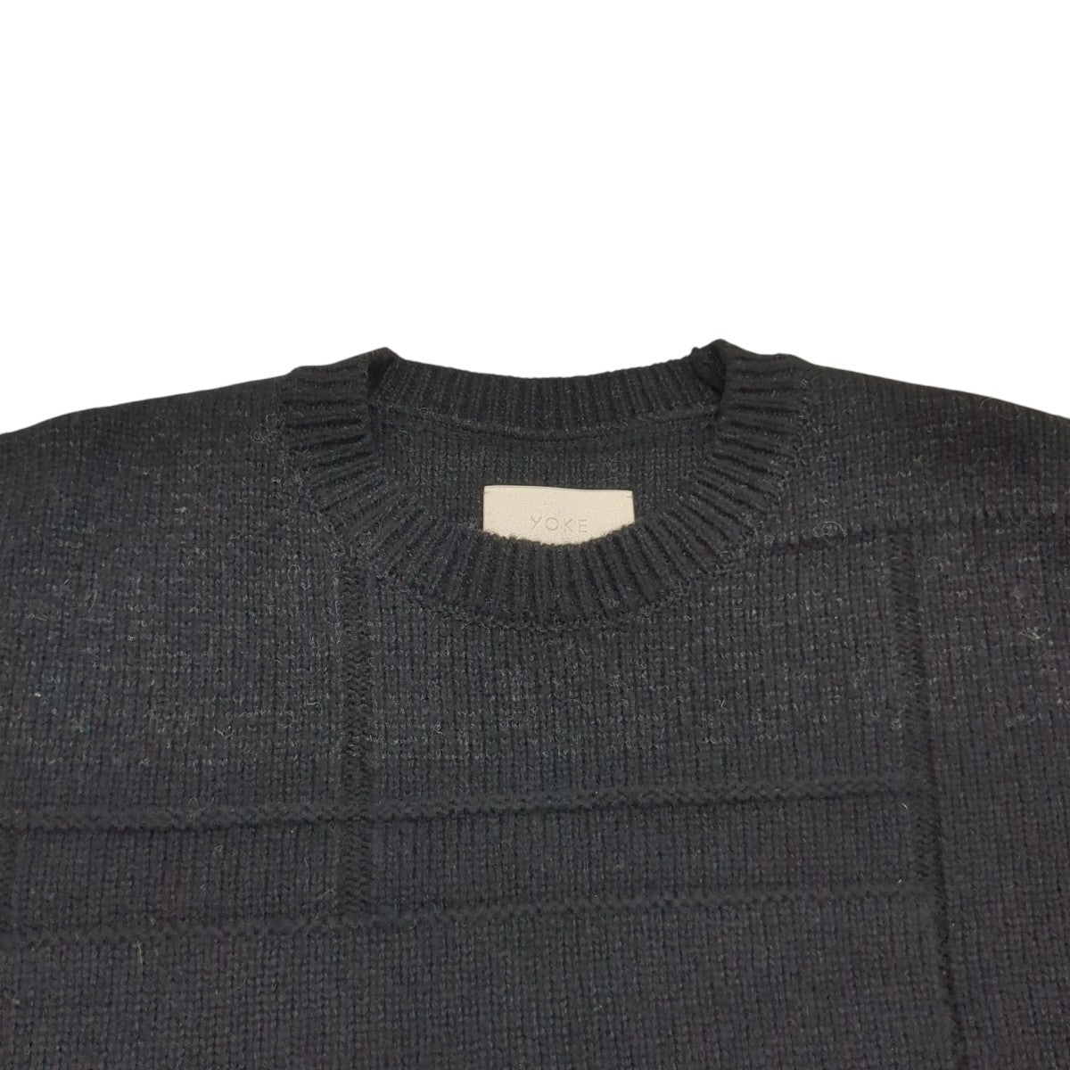 UNEVEN CREWNECK SWEATERセーターYK23FW0596S