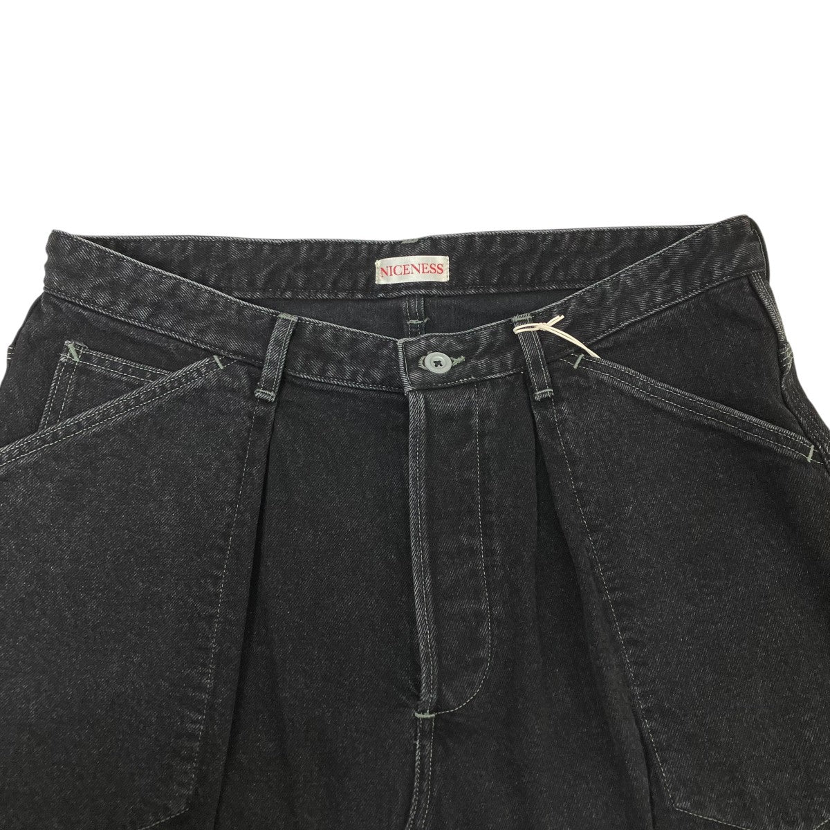 NICENESS B．STUデニムハーフパンツNN-5002T15 古着・中古-3枚目のアイテム画像