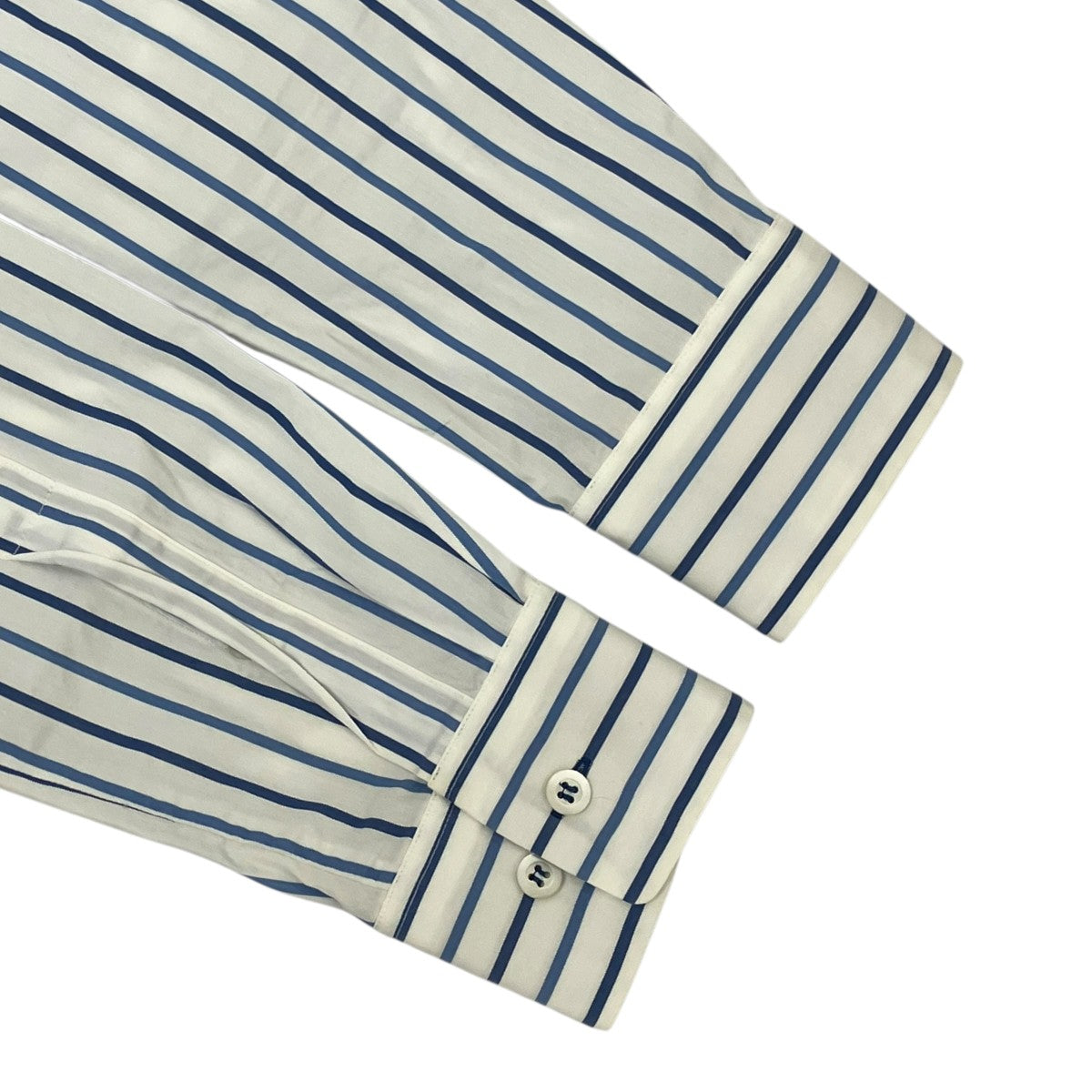 DRIES VAN NOTEN 24SSストライプシャツ 古着・中古-5枚目のアイテム画像
