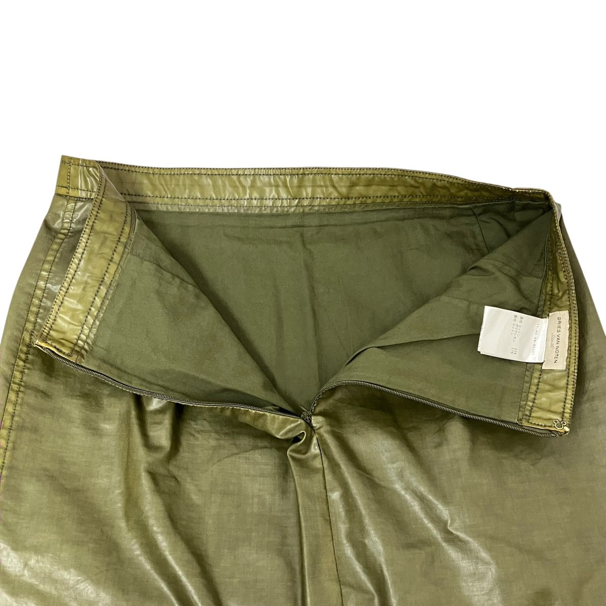 DRIES VAN NOTEN 20AWSANTO LONG BISスカート71-05-04-05007 古着・中古-5枚目のアイテム画像