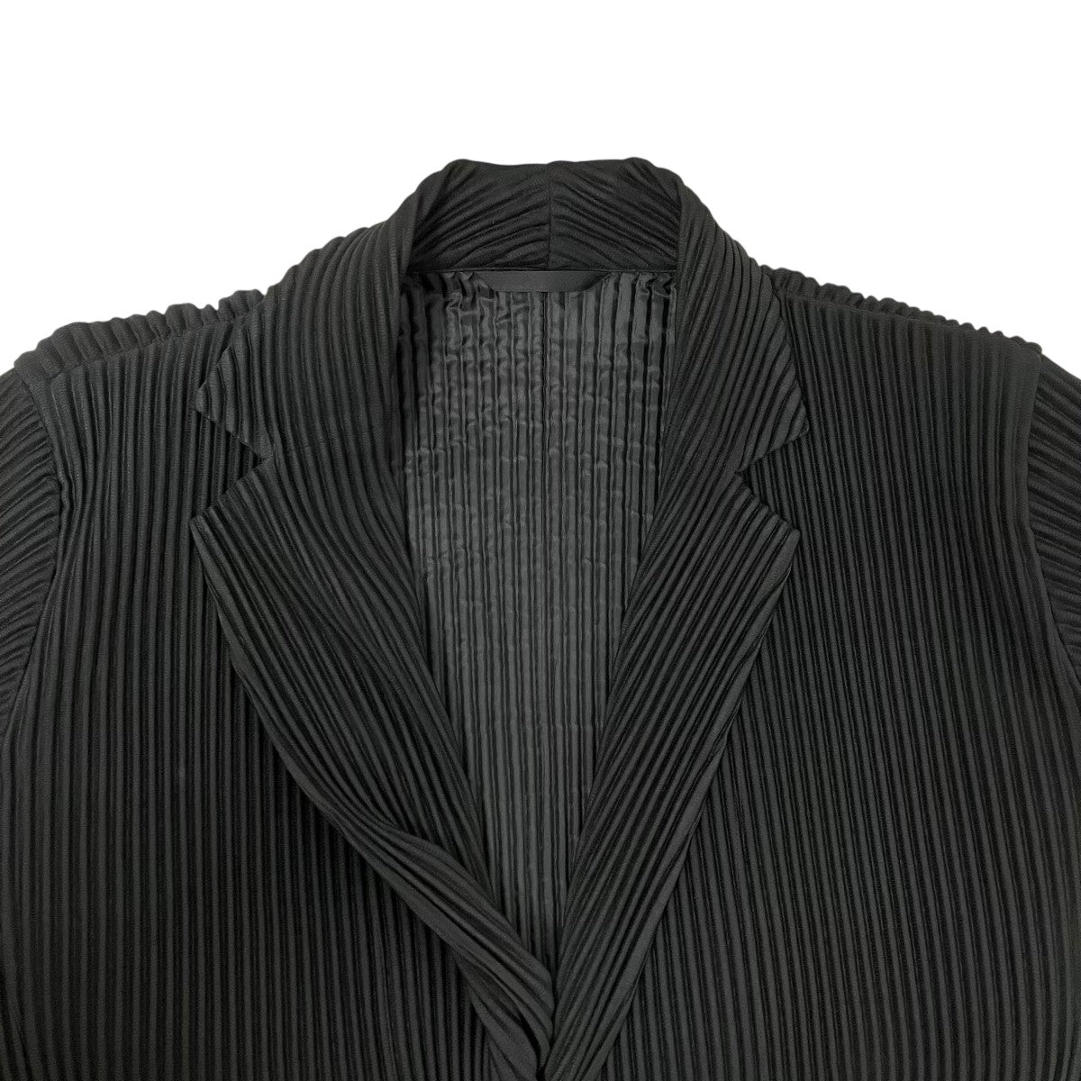 HOMME PLISSE ISSEY MIYAKE 26SSTAILORED PLEATS 1ダブルジャケットHP61JD150 古着・中古-4枚目のアイテム画像