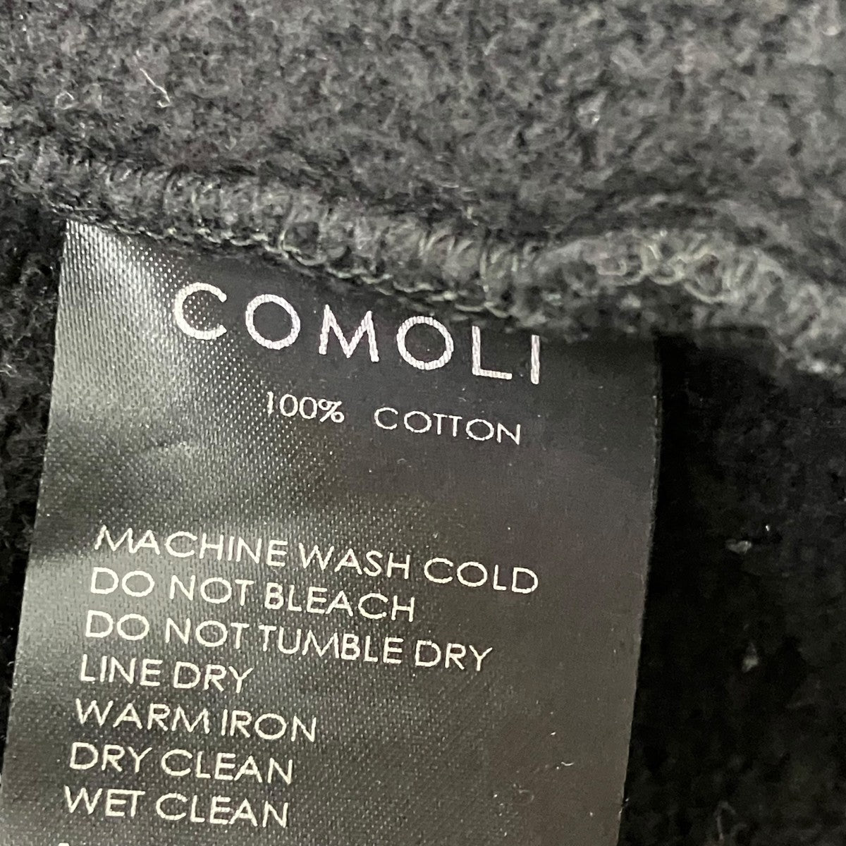COMOLI(コモリ) 26SSパーカーD01-05001 D01-05001 ブラック サイズ 4