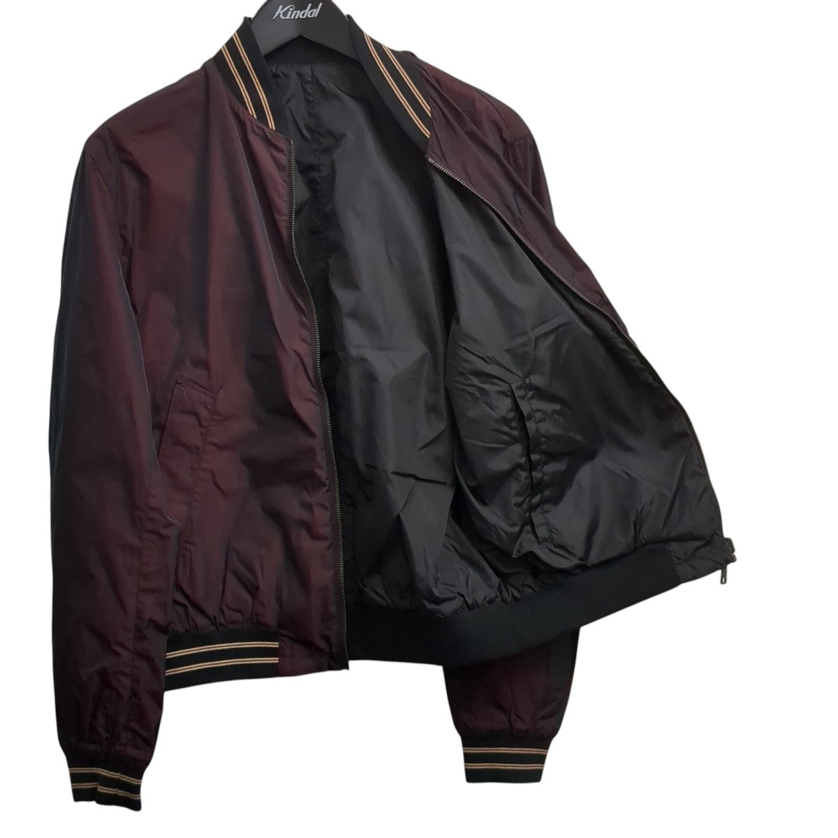 PRADA(プラダ) 14SSリバーシブルブルゾンUGY364 UGY364 バーガンディー