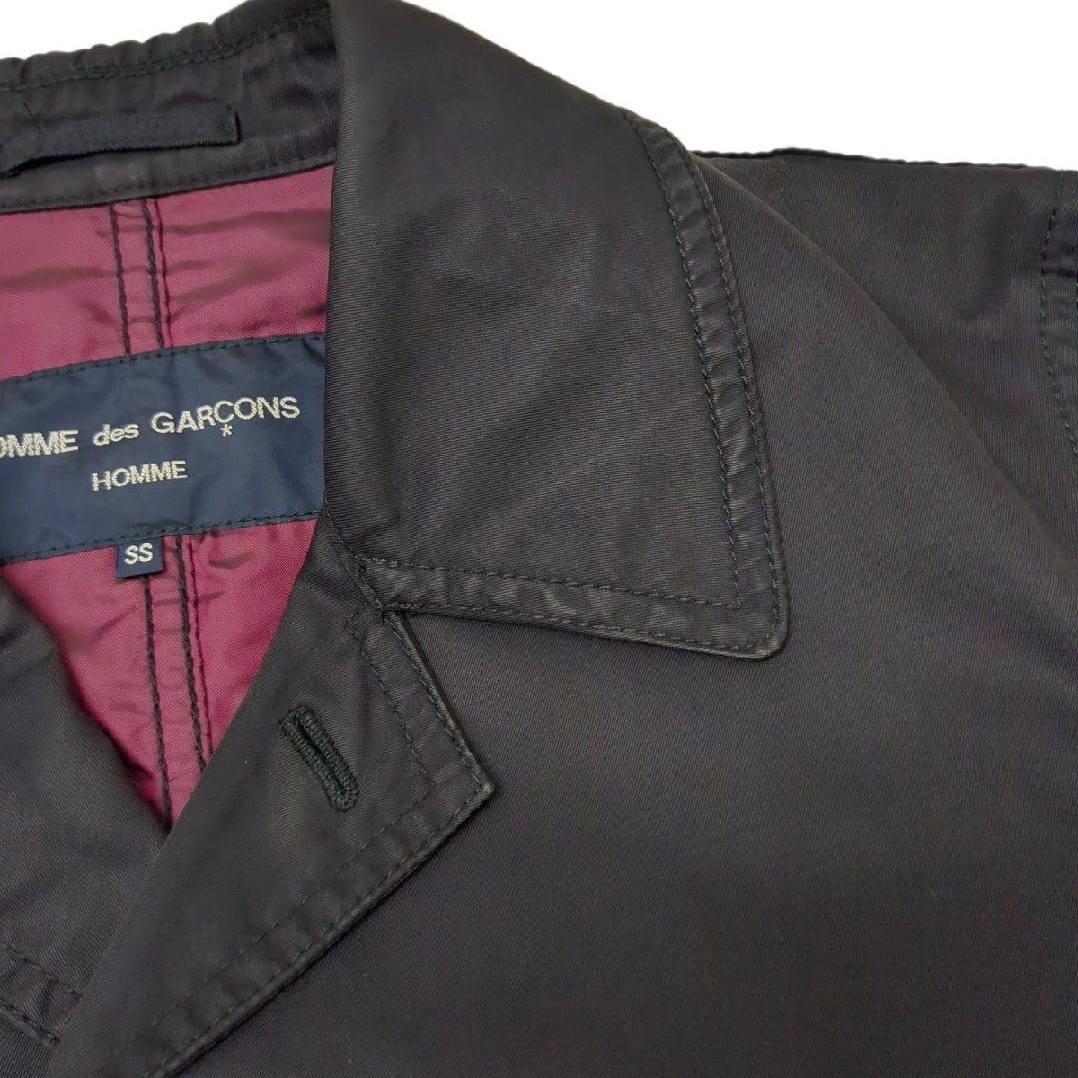 COMME des GARCONS HOMME ショートコートHT-C015 古着・中古-5枚目のアイテム画像