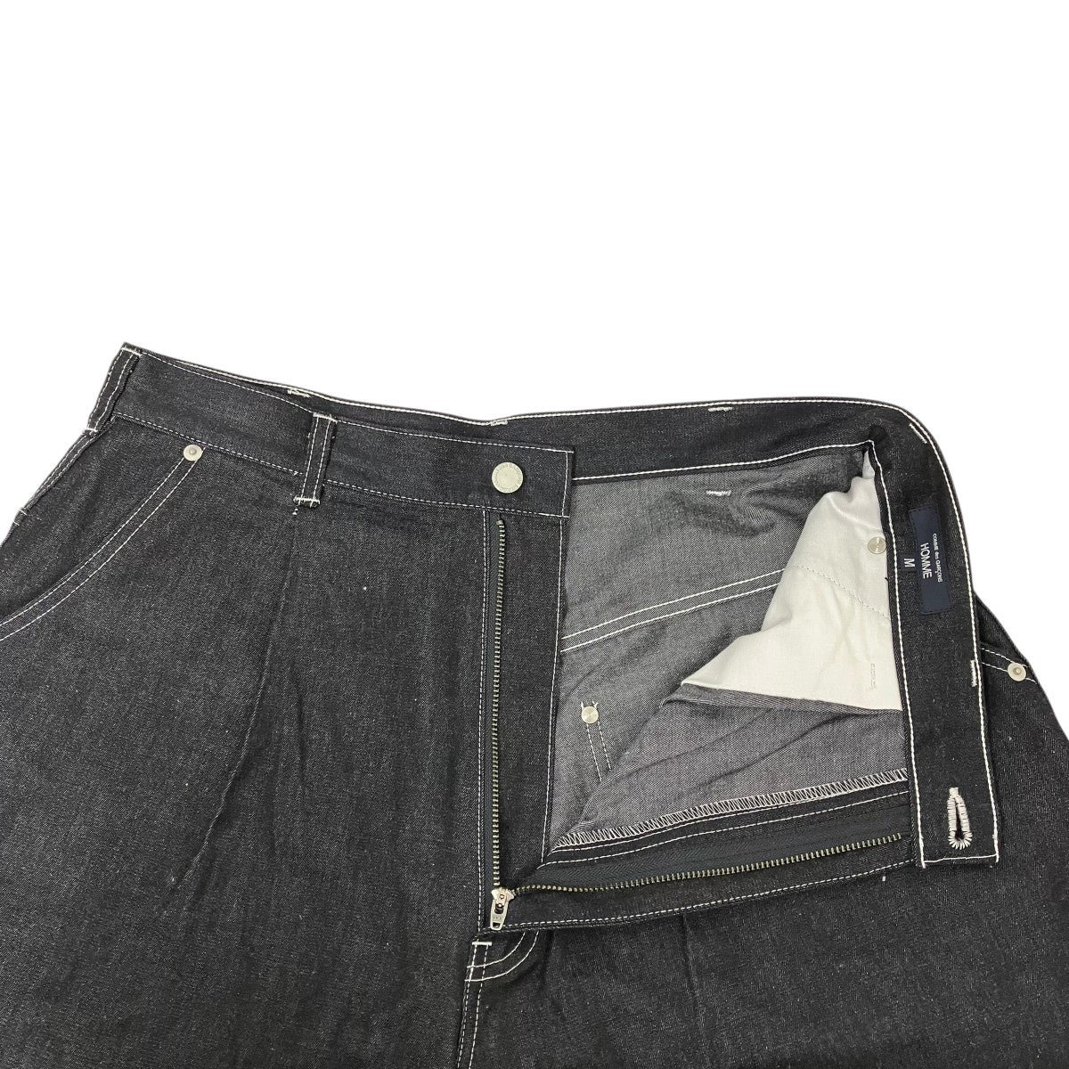 COMME des GARCONS HOMME 25SSデニムハーフパンツHO-P010 古着・中古-4枚目のアイテム画像