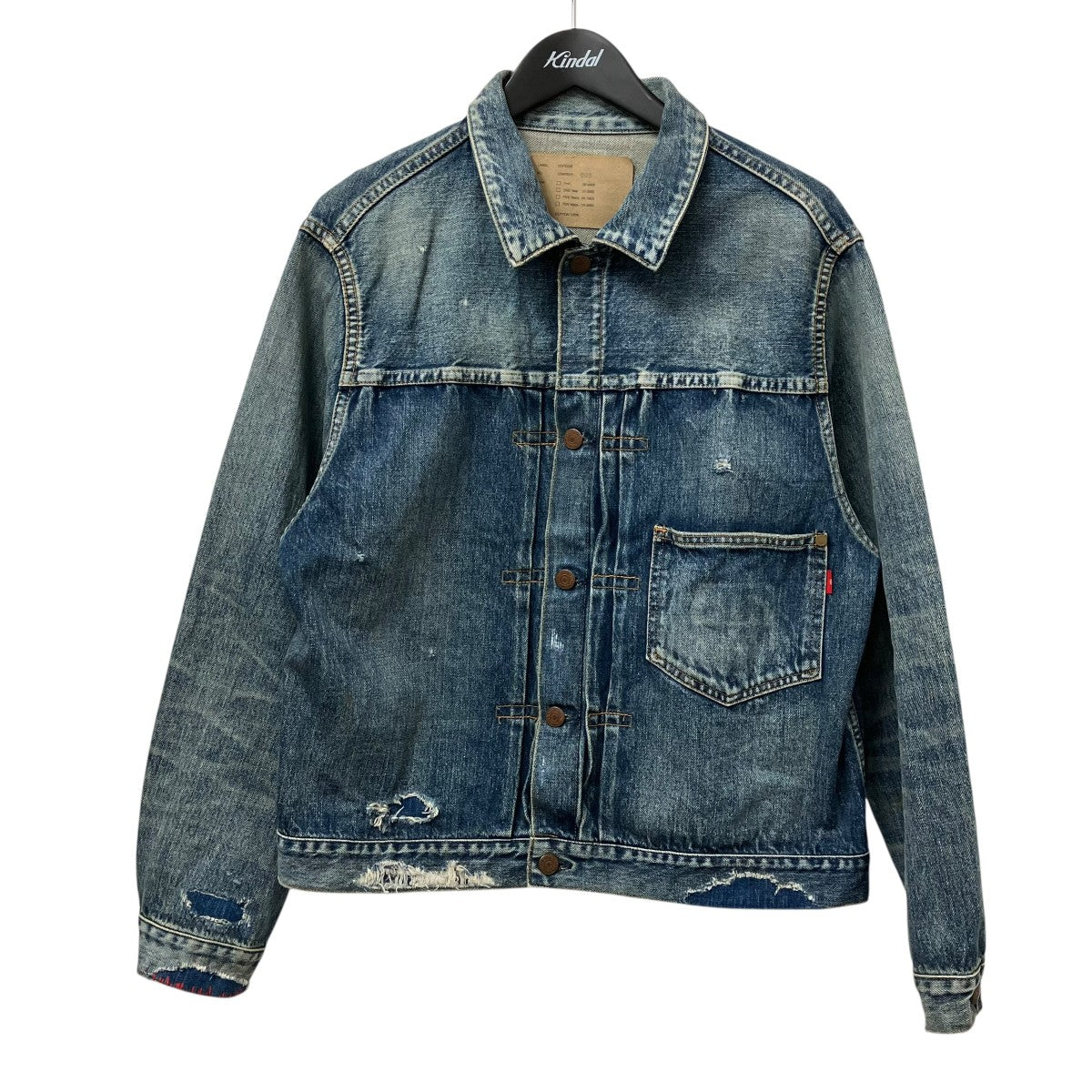 anachronorm CONTEXT-005 FRONT TUCK DENIM JACKETデニムジャケット 古着・中古-1枚目のアイテム画像